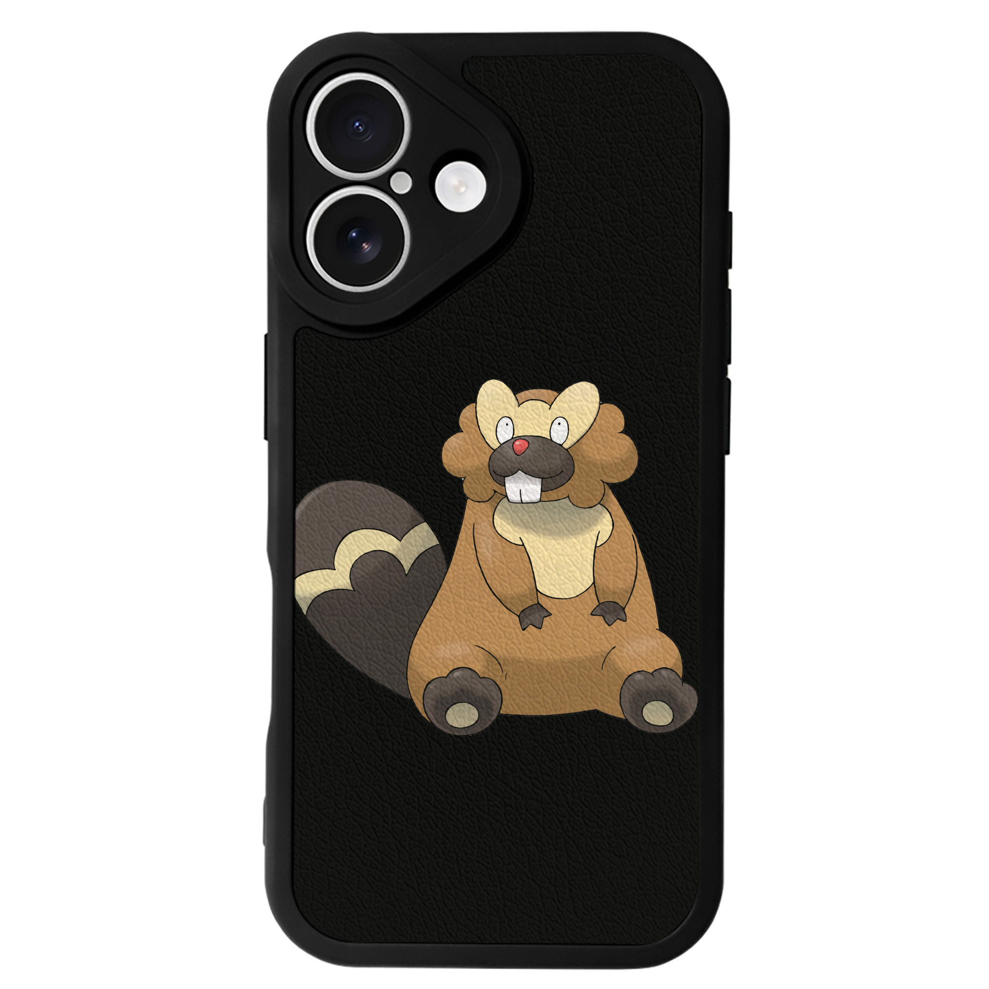 （画像用） ポケットモンスター Pokémon 【iPhone 16シリーズ対応】シリコンスマホケース（レザー調） 材質：シリコン